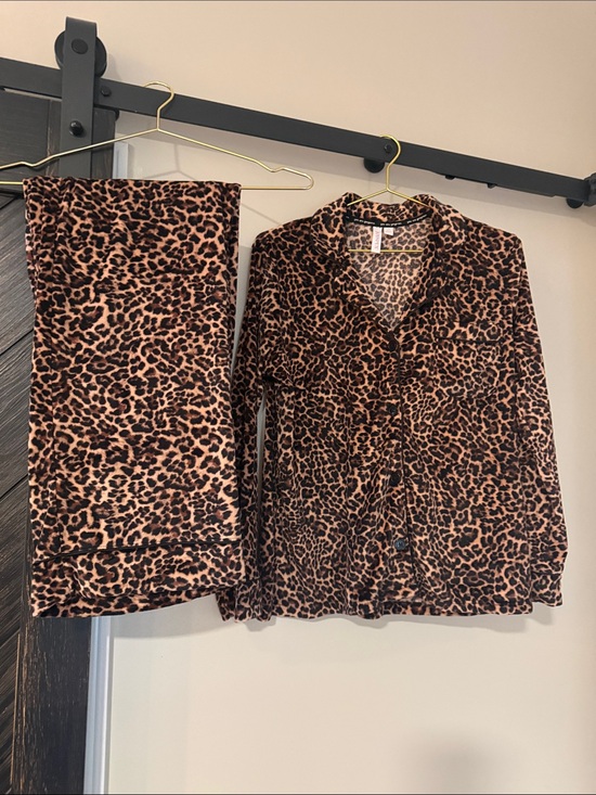 Joyspun Other - Leopard Print Women's Pajama Set - Brown